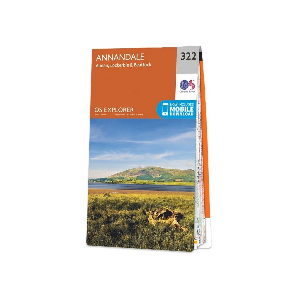 Ordnance Survey Explorer Map 322 Annandale - Image 2