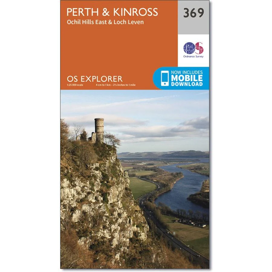 Ordnance Survey Explorer Map 369 Perth & Kinross