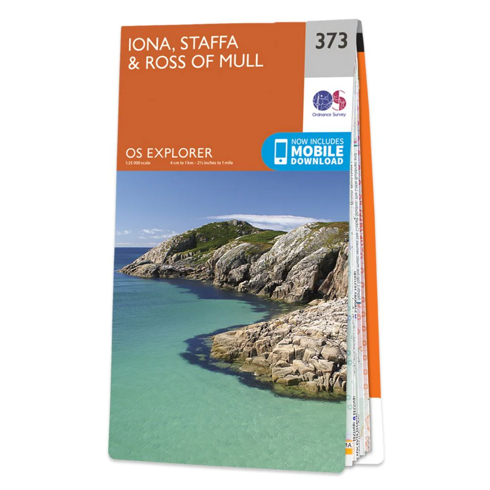 Ordnance Survey Explorer Map 373 - Iona, Staffa &amp; Ross of Mull - Image 2