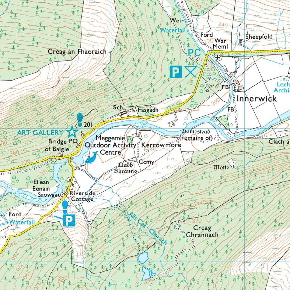 Ordnance Survey Explorer Map OL 48 Ben Lawers & Glen Lyon - Image 5