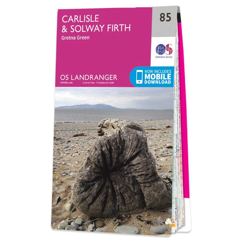Ordnance Survey Landranger 85 - Carlisle & Solway Firth