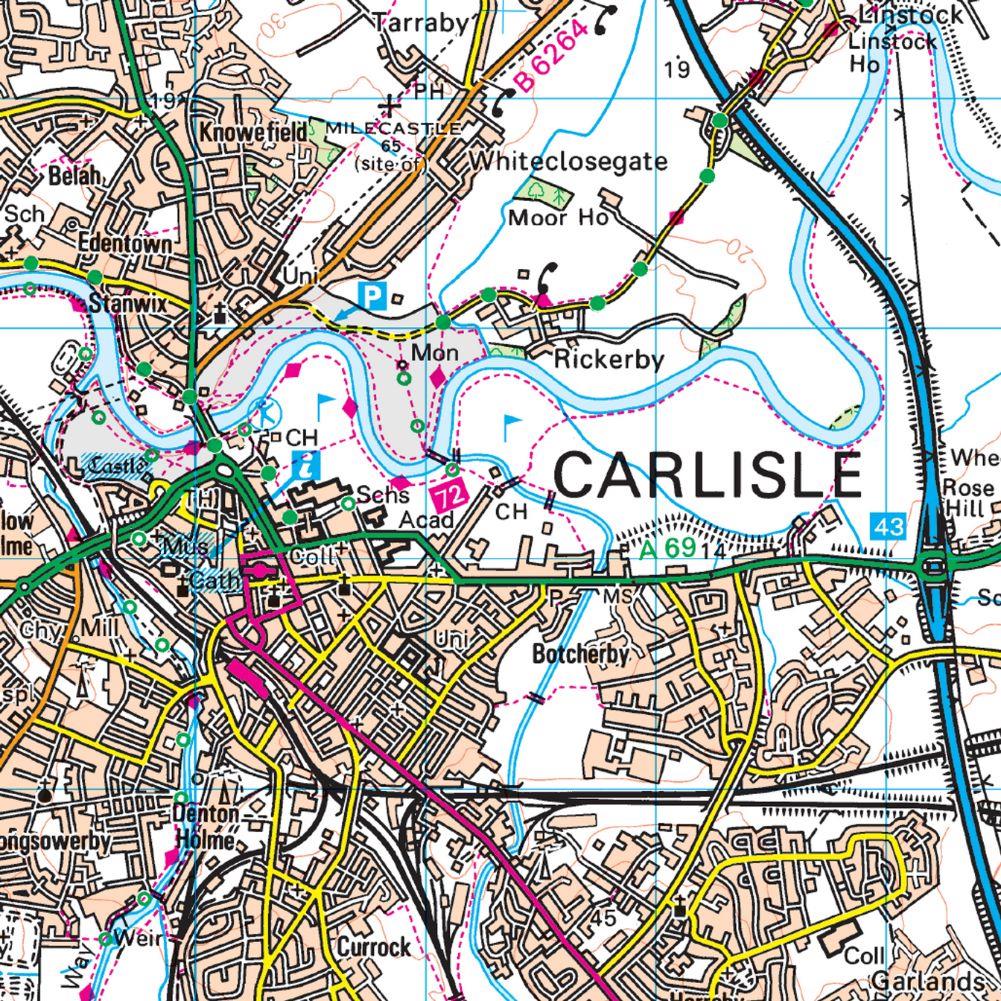 Ordnance Survey Landranger 85 - Carlisle & Solway Firth - Image 4