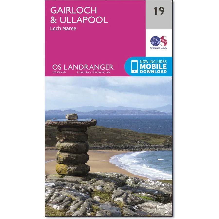 Ordnance Survey Landranger Map 19 Gairloch & Ullapool