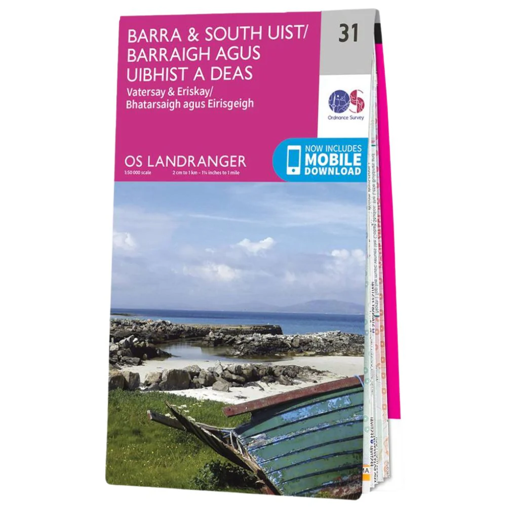 Ordnance Survey Landranger Map 31 Barra & South Uist - Image 2