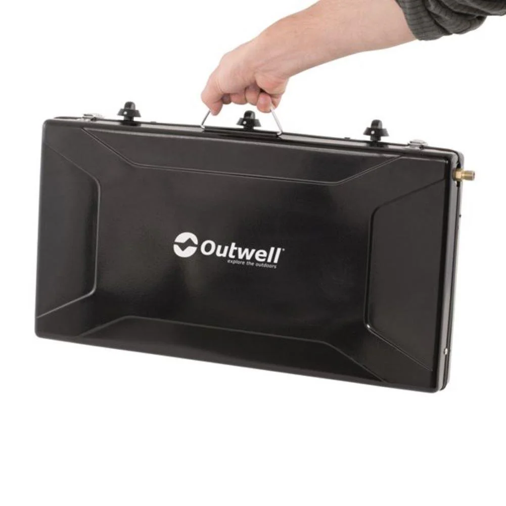Outwell Appetizer Trio Double Burner Gas Stove With Grill - Image 5