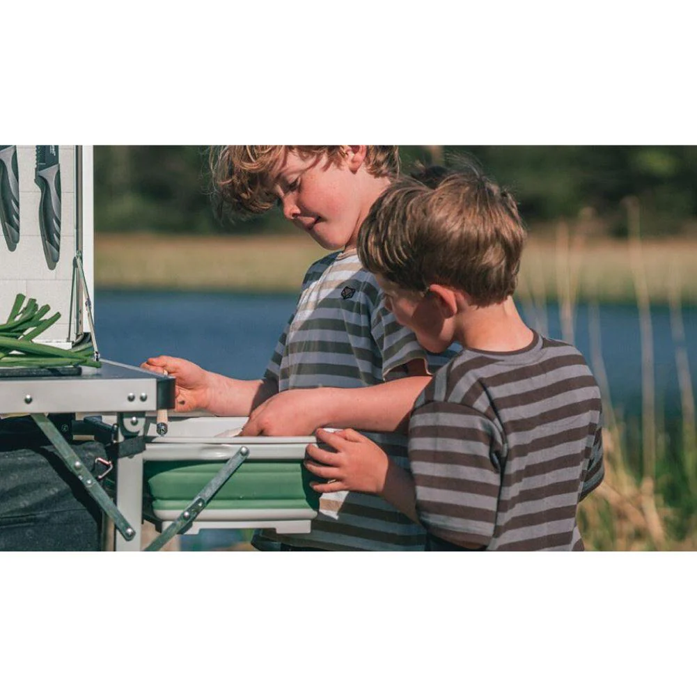 Outwell Collaps Wash Bowl (Shadow Green) - Image 3