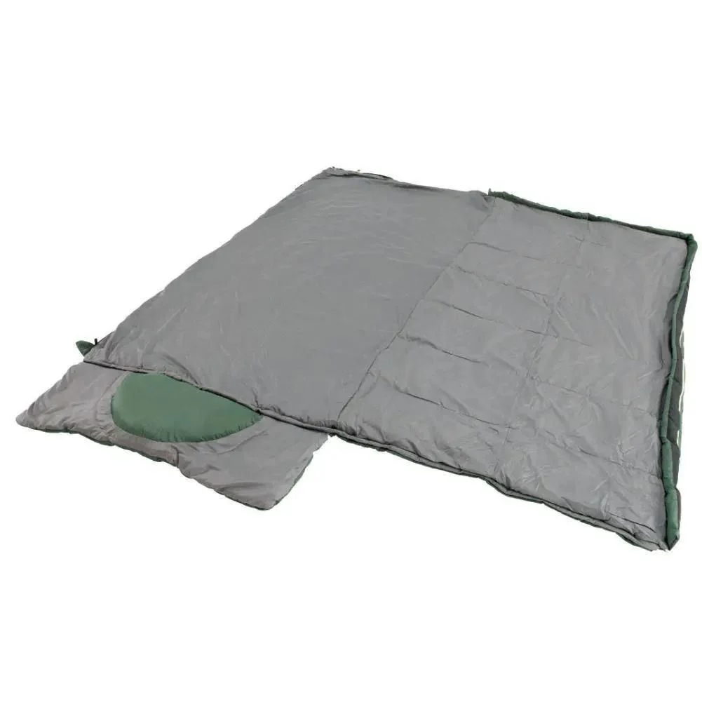 Outwell Contour Lux XL Sleeping Bag - Left Zip (Green) - Image 3