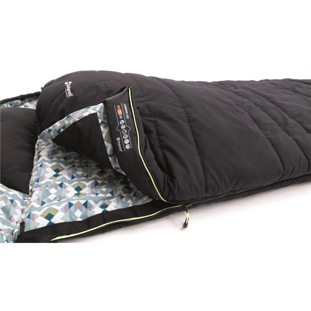 Outwell Camper Lux Double Sleeping Bag - Image 2