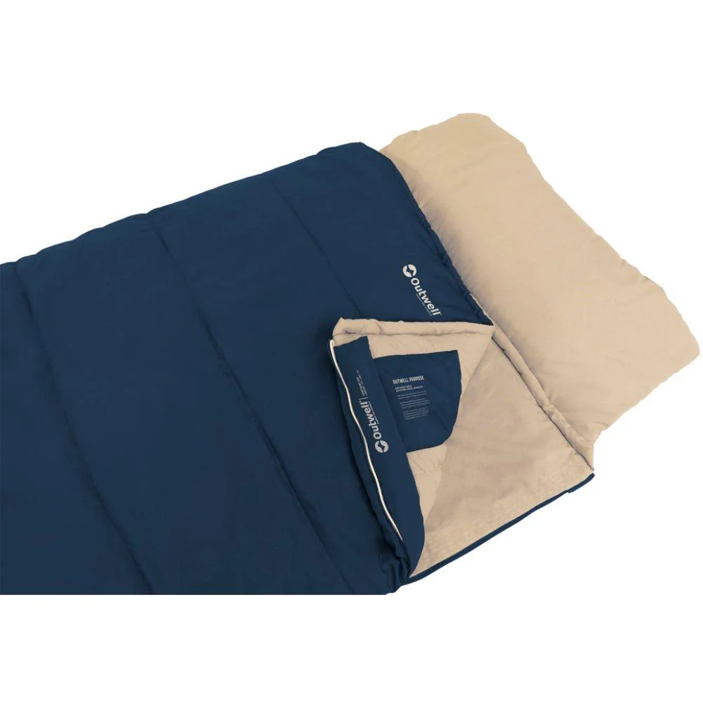 Outwell Sleeping Bag Contour Lux - Right Zip (Deep Blue) - Image 5