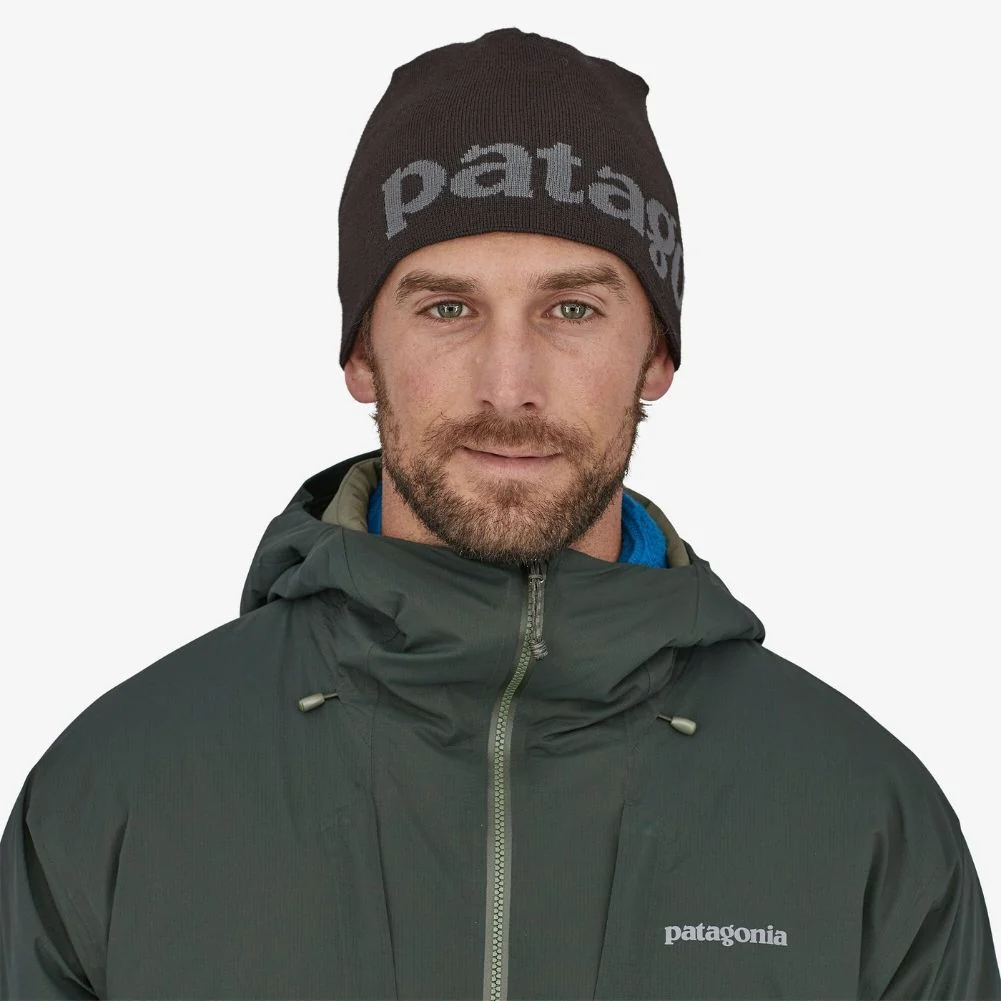 Patagonia Beanie Hat (Black) - Image 3