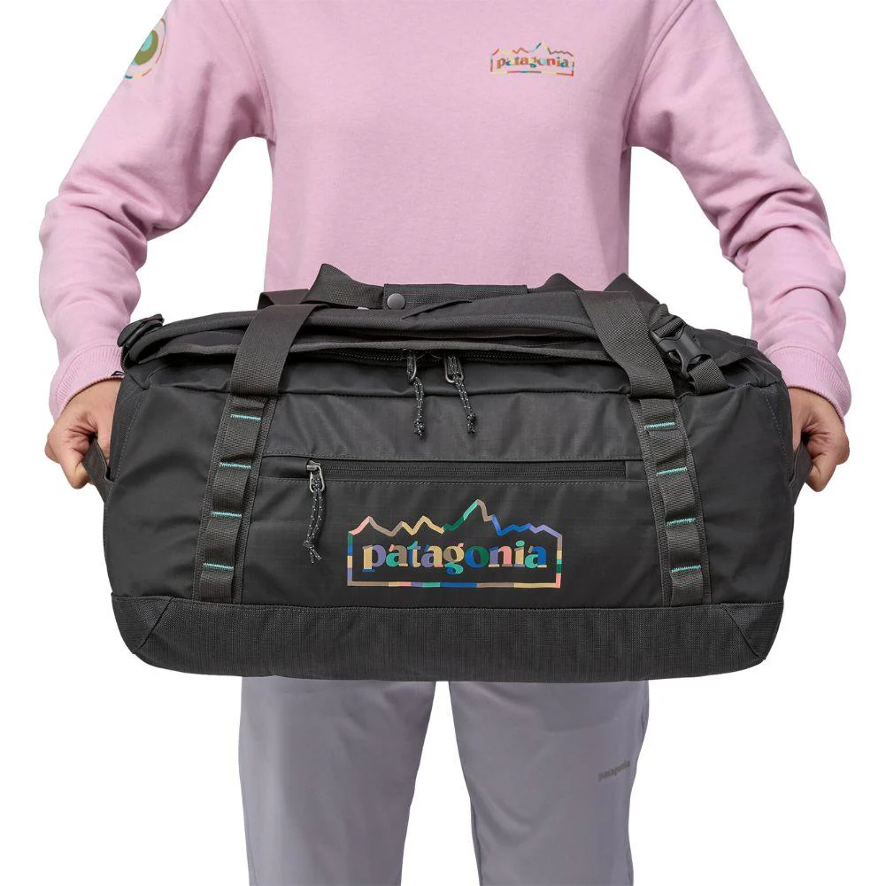 Patagonia Black Hole Duffel 40L (Matte Unity Fitz: Ink Black) - Image 3