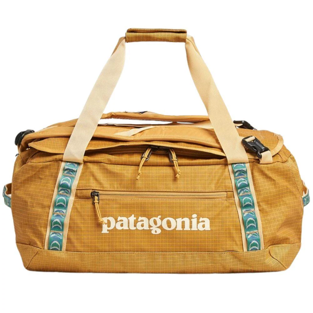 Patagonia Black Hole Duffel Bag 70L (Pufferfish Gold) - Image 2