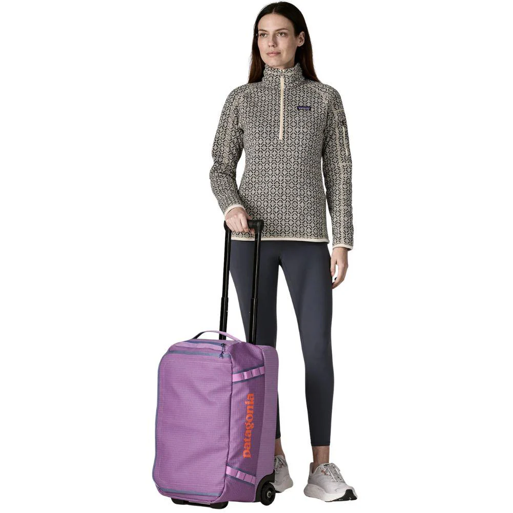 Patagonia Black Hole Wheeled Duffel 40L (Brisk Purple) - Image 4