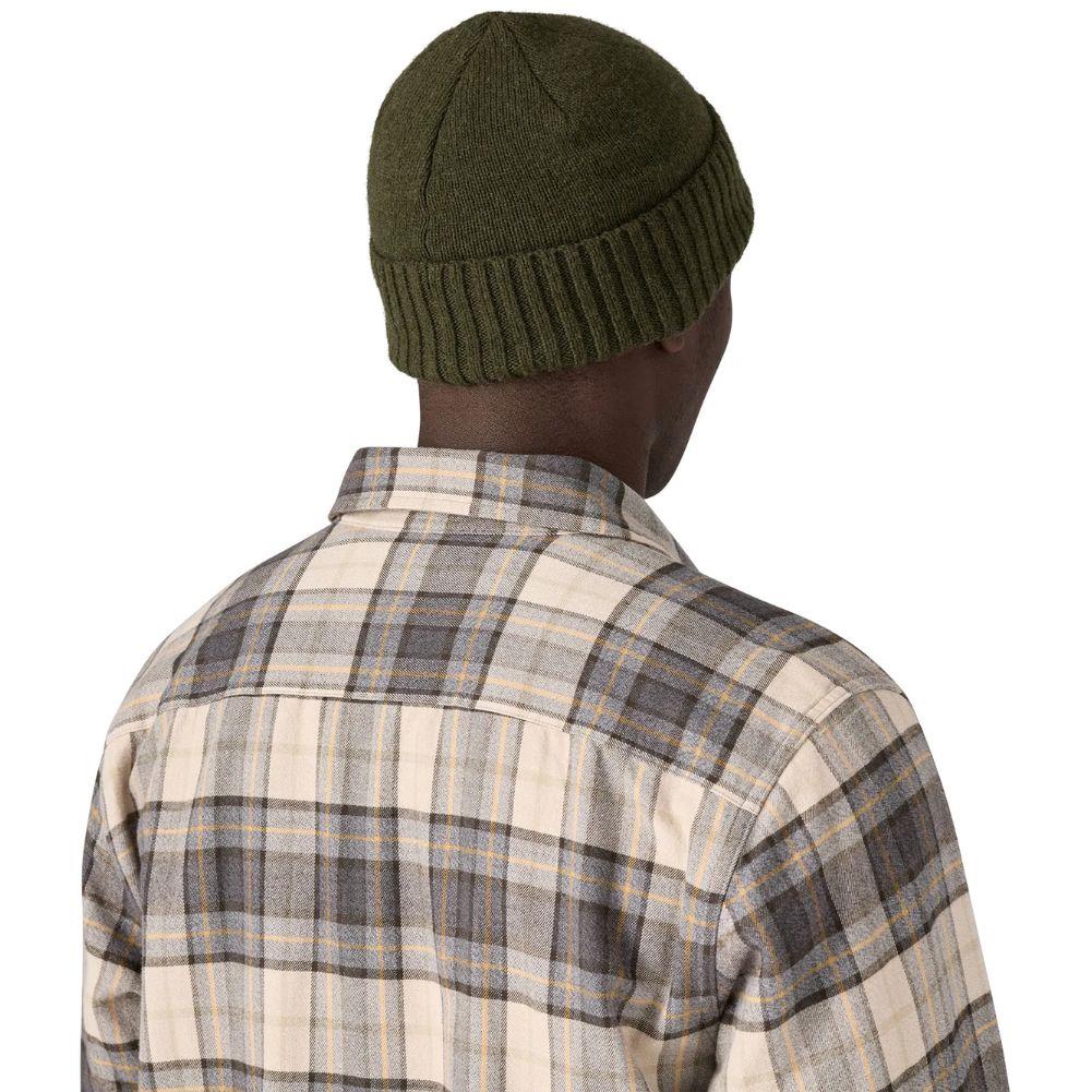 Patagonia Brodeo Beanie (Skyline Pine Needle Green) - Image 3
