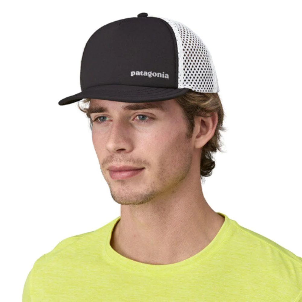 Patagonia Duckbill Shorty Trucker Hat (Black) - Image 2