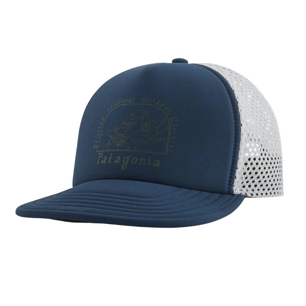 Patagonia Duckbill Trucker Hat (Lost And Found - Tidepool Blue)