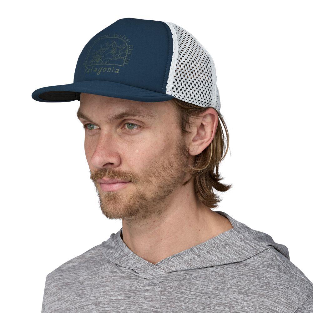 Patagonia Duckbill Trucker Hat (Lost And Found - Tidepool Blue) - Image 2