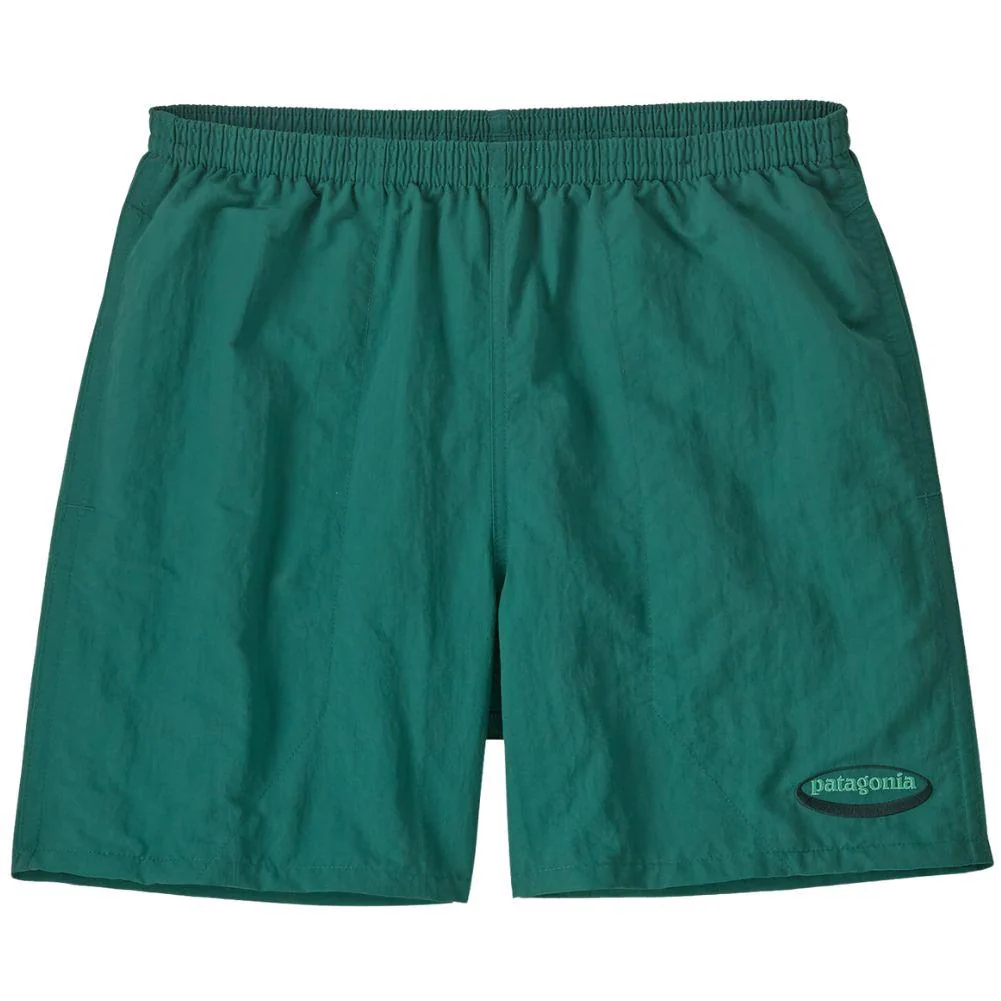 Patagonia Men's Baggies Shorts - 5" ('95 Oval Logo: Gem Green)