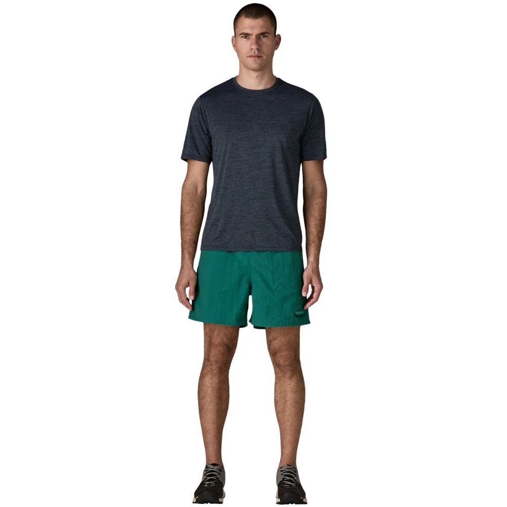 Patagonia Men's Baggies Shorts - 5" ('95 Oval Logo: Gem Green) - Image 4