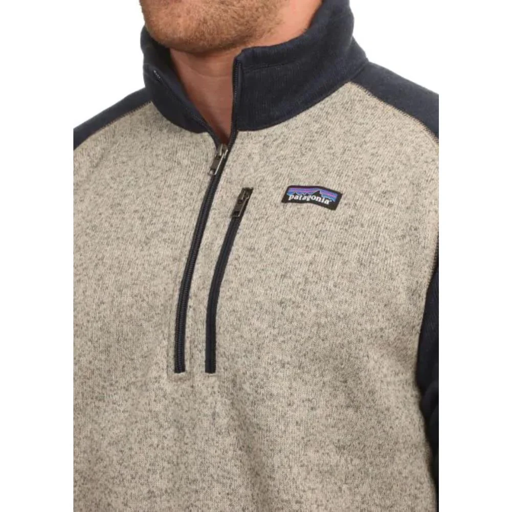Patagonia Men's Better Sweater 1/4 Zip Fleece (Oar Tan) - Image 5