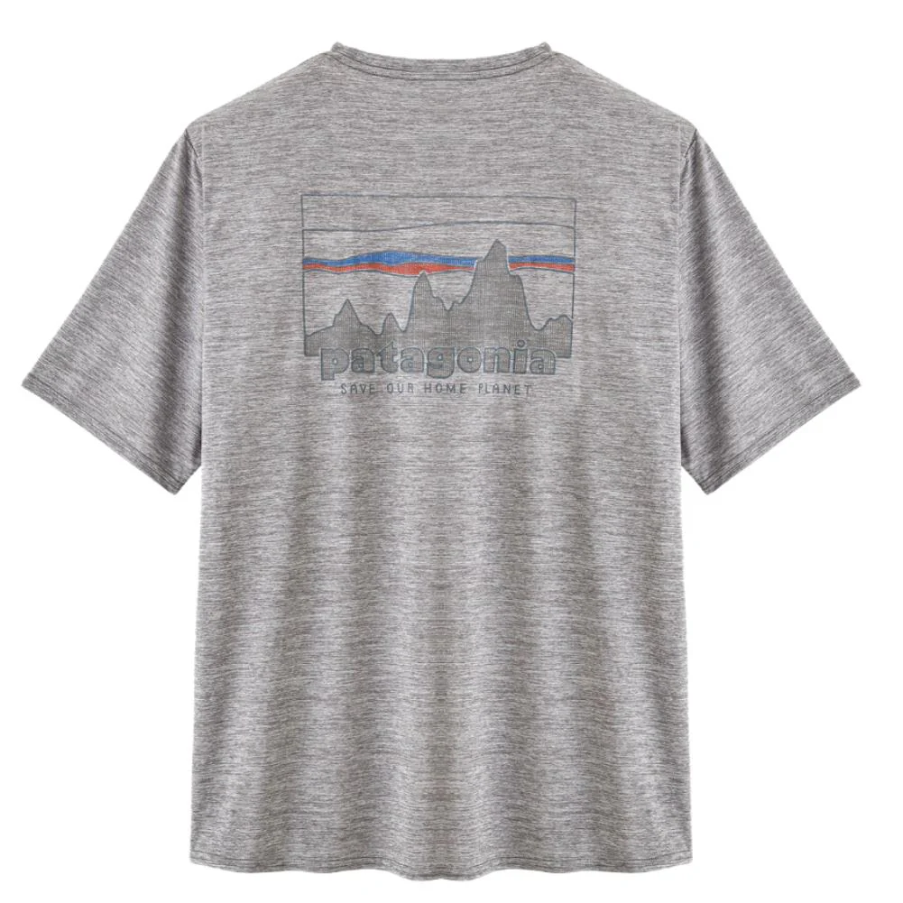 Patagonia Men's Capilene Cool Daily Graphic Shirt ('73 Skyline: Feather Grey) - Image 2