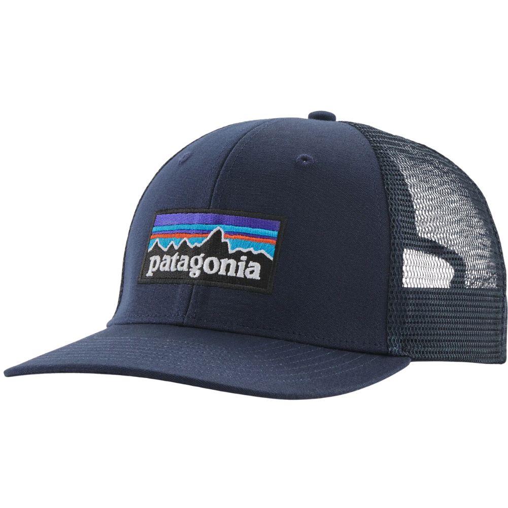 Patagonia P-6 Logo Trucker Hat (New Navy)