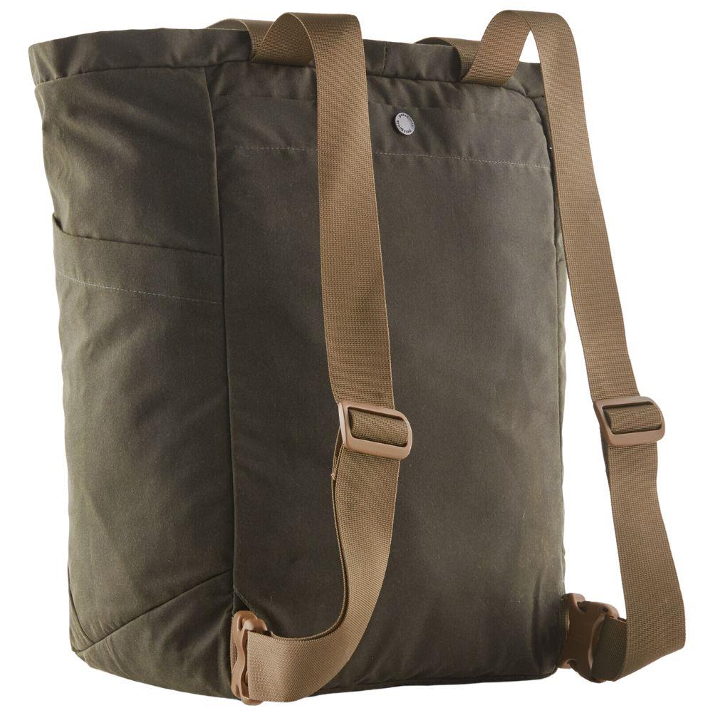 Patagonia Waxed Canvas Tote Pack 27L (Basin Green) - Image 2