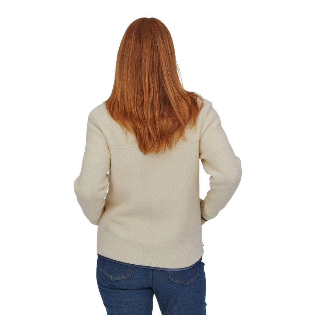 Patagonia Women's Retro Pile Jacket (Natural) - Image 9