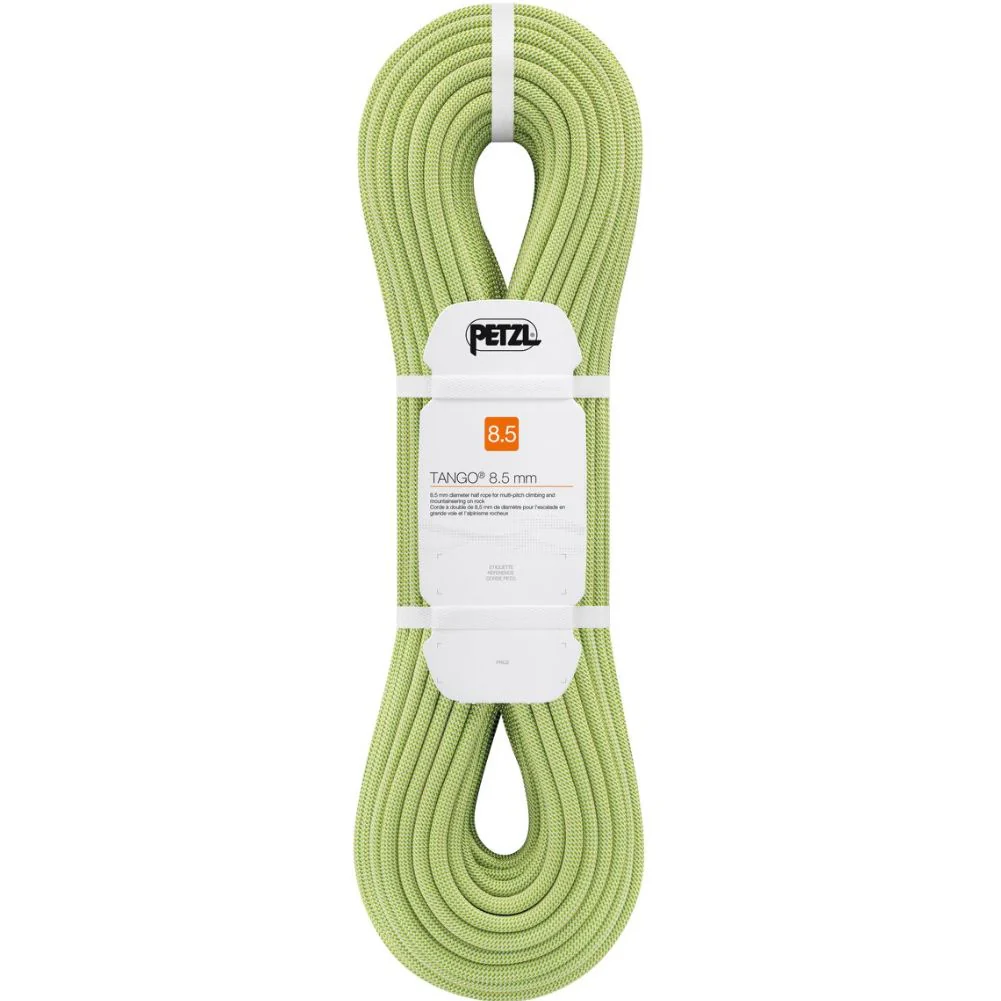 Petzl Tango 8.5mm x 60m Climbing Rope (Yellow)