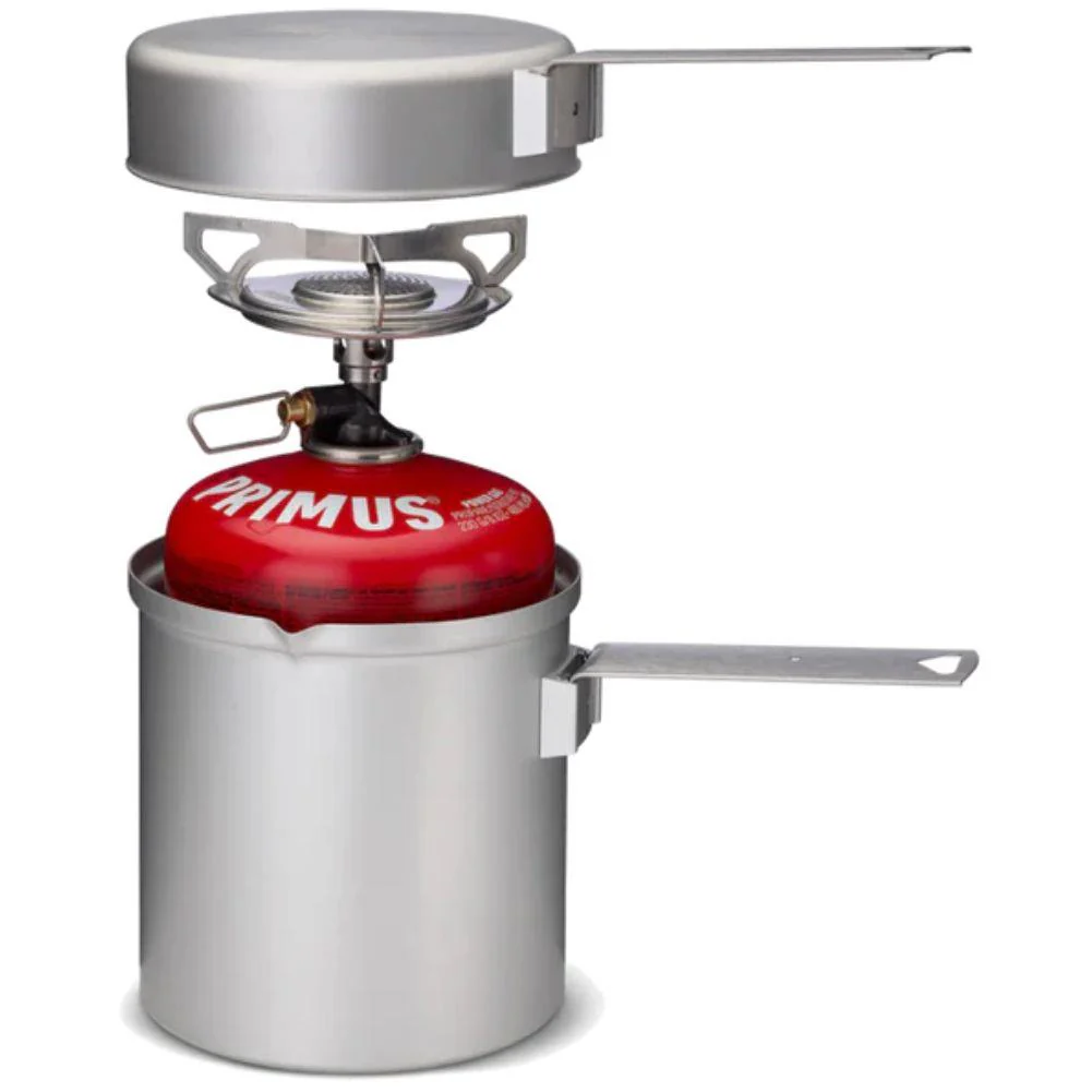 Primus Essential Trail Stove Kit - Lightweight Stove + Pot With Lid - Image 2