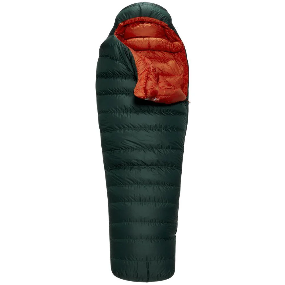 Rab Ascent 1100 Down Regular Sleeping Bag - Left Zip (Pine) - Image 2