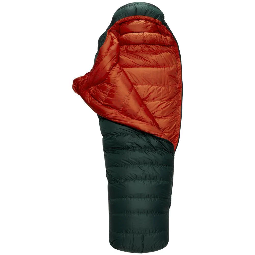 Rab Ascent 1100 Down Regular Sleeping Bag - Left Zip (Pine) - Image 3