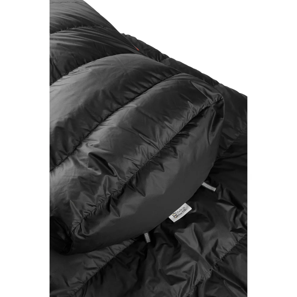 Rab Ascent 500 Down Sleeping Bag - Regular Left Zip (Graphene) - Image 11