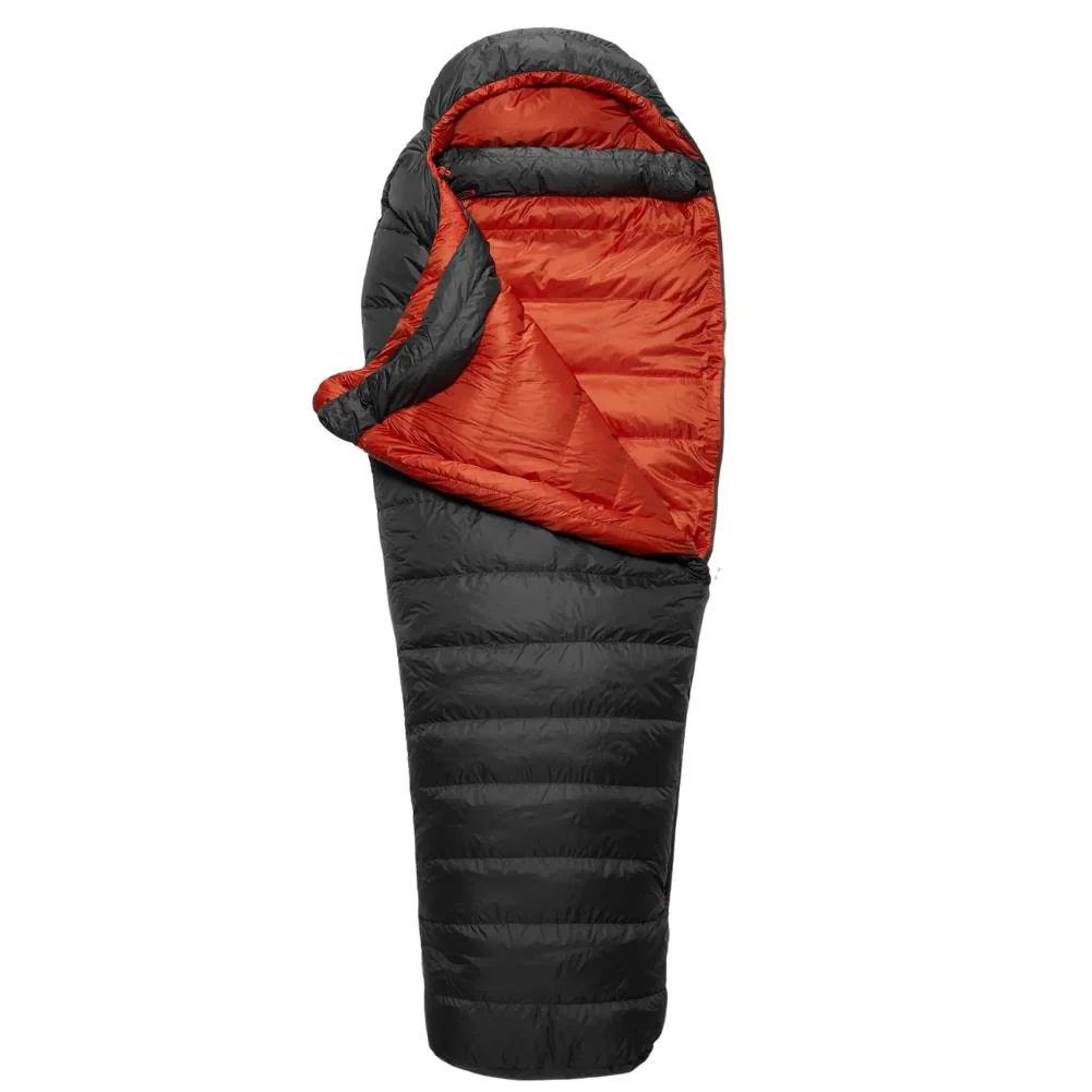 Rab Ascent 500 Down Sleeping Bag - Regular Left Zip (Graphene) - Image 2
