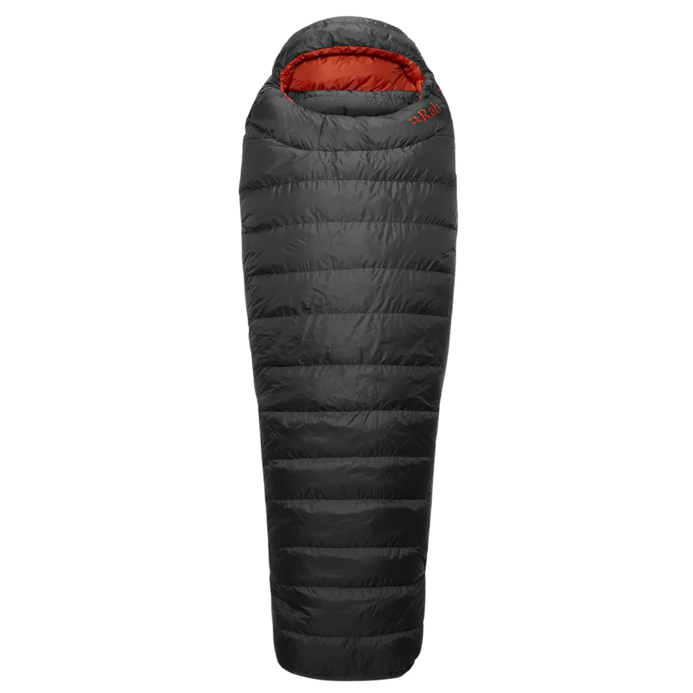 Rab Ascent 500 Down Sleeping Bag - Regular Left Zip (Graphene) - Image 8