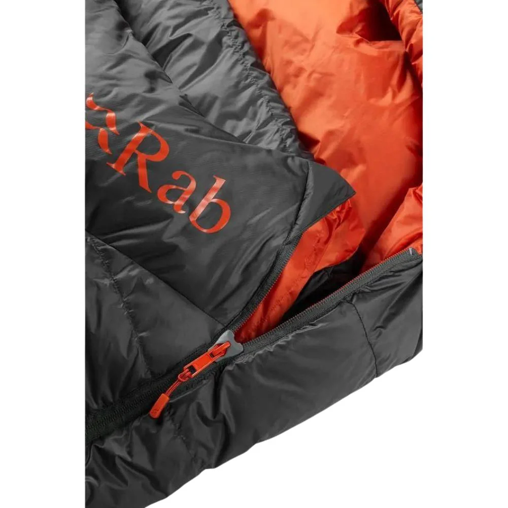 Rab Ascent 500 Down Sleeping Bag - Long (Graphene) - Image 3