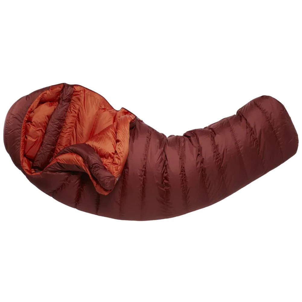 Rab Ascent 900 Down Sleeping Bag - Regular (Oxblood Red) - Image 5