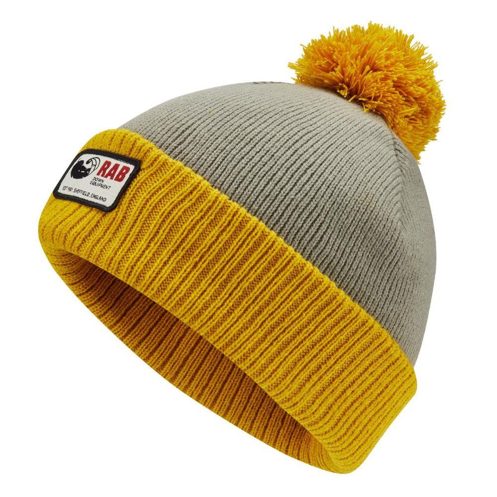 Rab Essential Bobble Beanie (Stone/Sahara)
