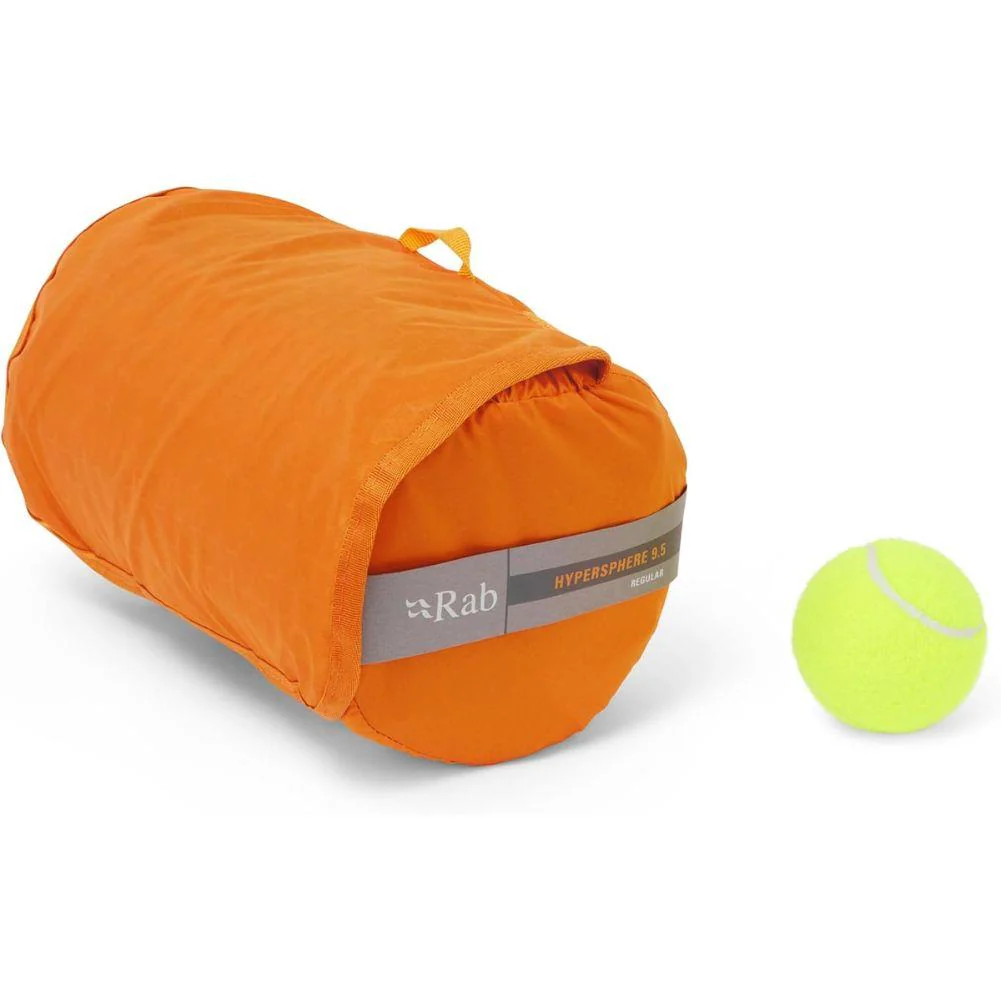 Rab Hypersphere 9.5 Down Sleep Mat - Regular (Marmalade) - Image 6