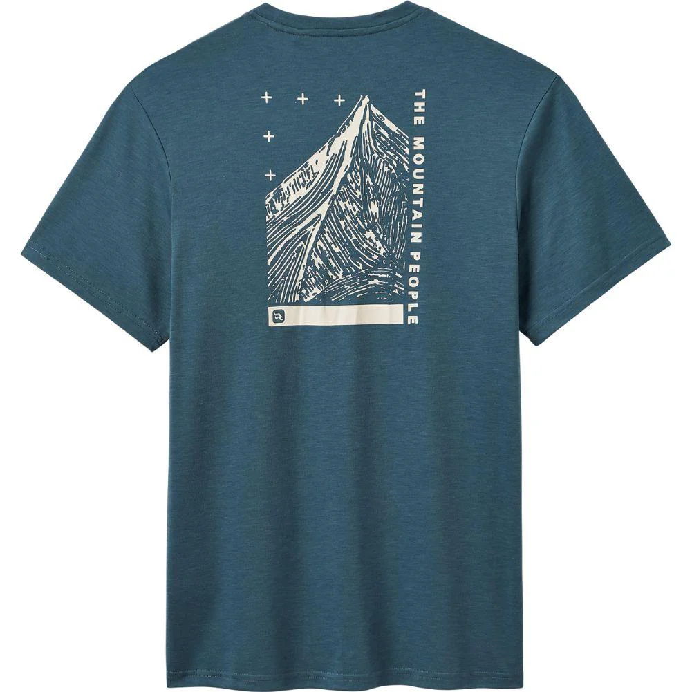 Rab Men's Crimp Esker Tee (Orion Blue)