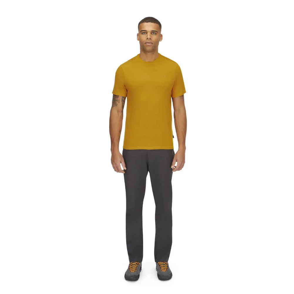 Rab Men's Crimp Logo Tee (Sahara) - Image 6