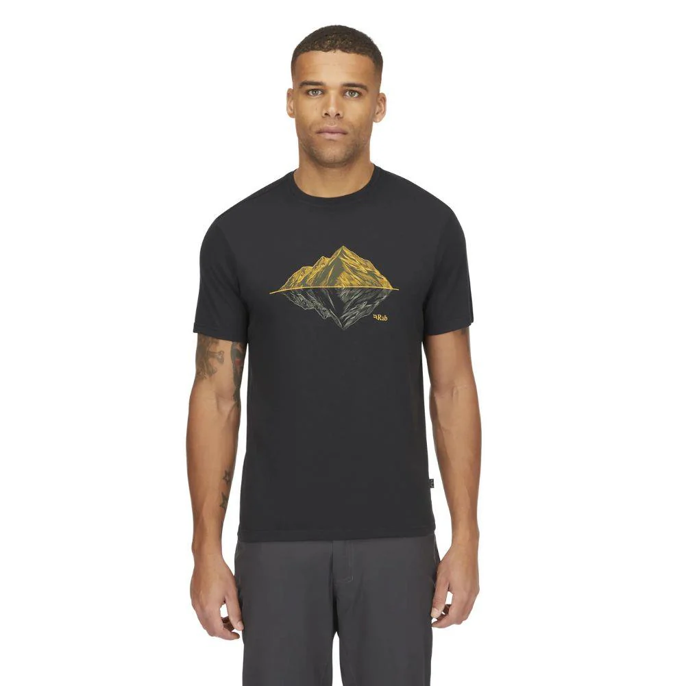 Rab Men's Crimp Reflection Tee (Beluga) - Image 3