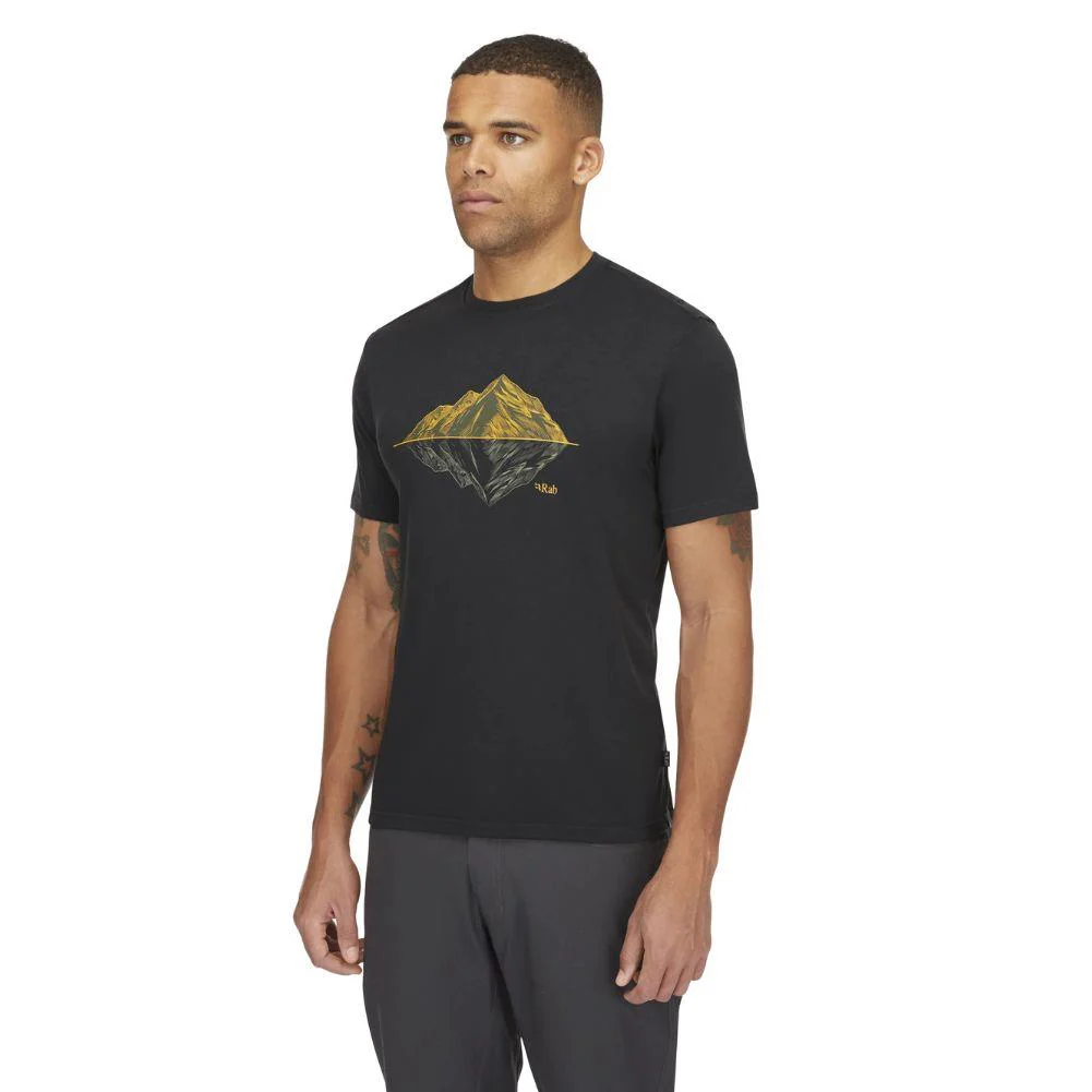 Rab Men's Crimp Reflection Tee (Beluga) - Image 4
