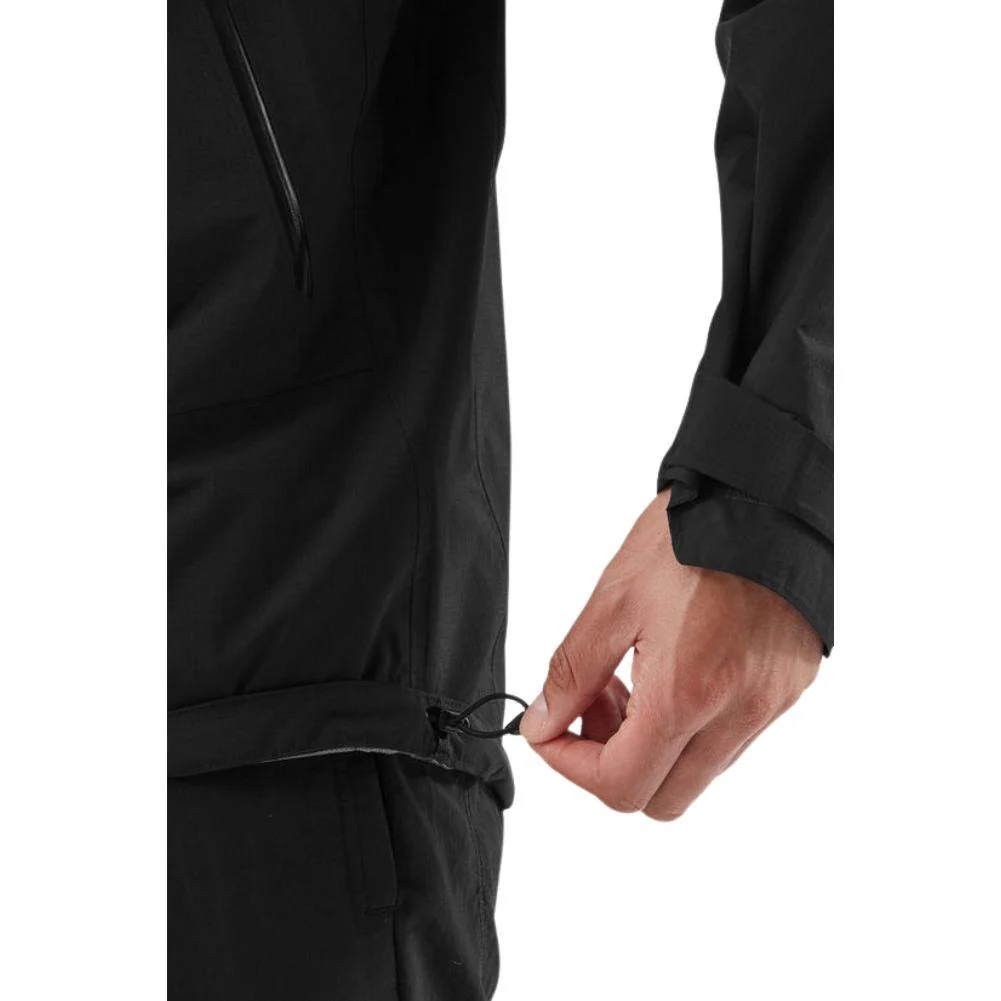 Rab Men's Downpour Mountain Waterproof Jacket (Black) - Image 8