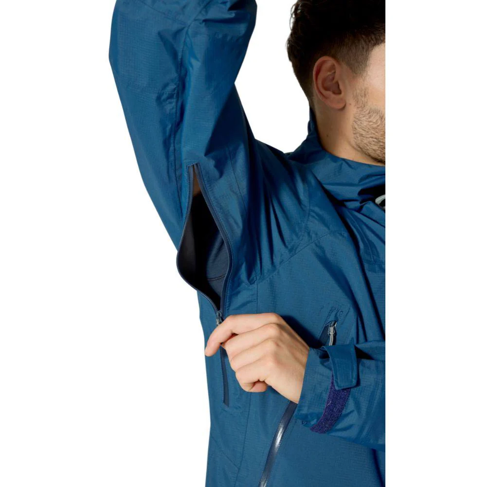 Rab Men's Downpour Mountain Waterproof Jacket (Tempest Blue) - Image 11