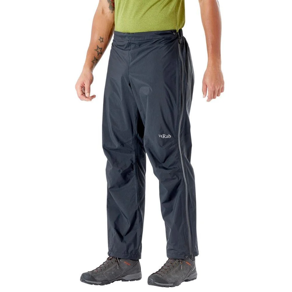 Rab Men's Downpour Plus 2.0 Waterproof Pants - Long (Black) - Image 6