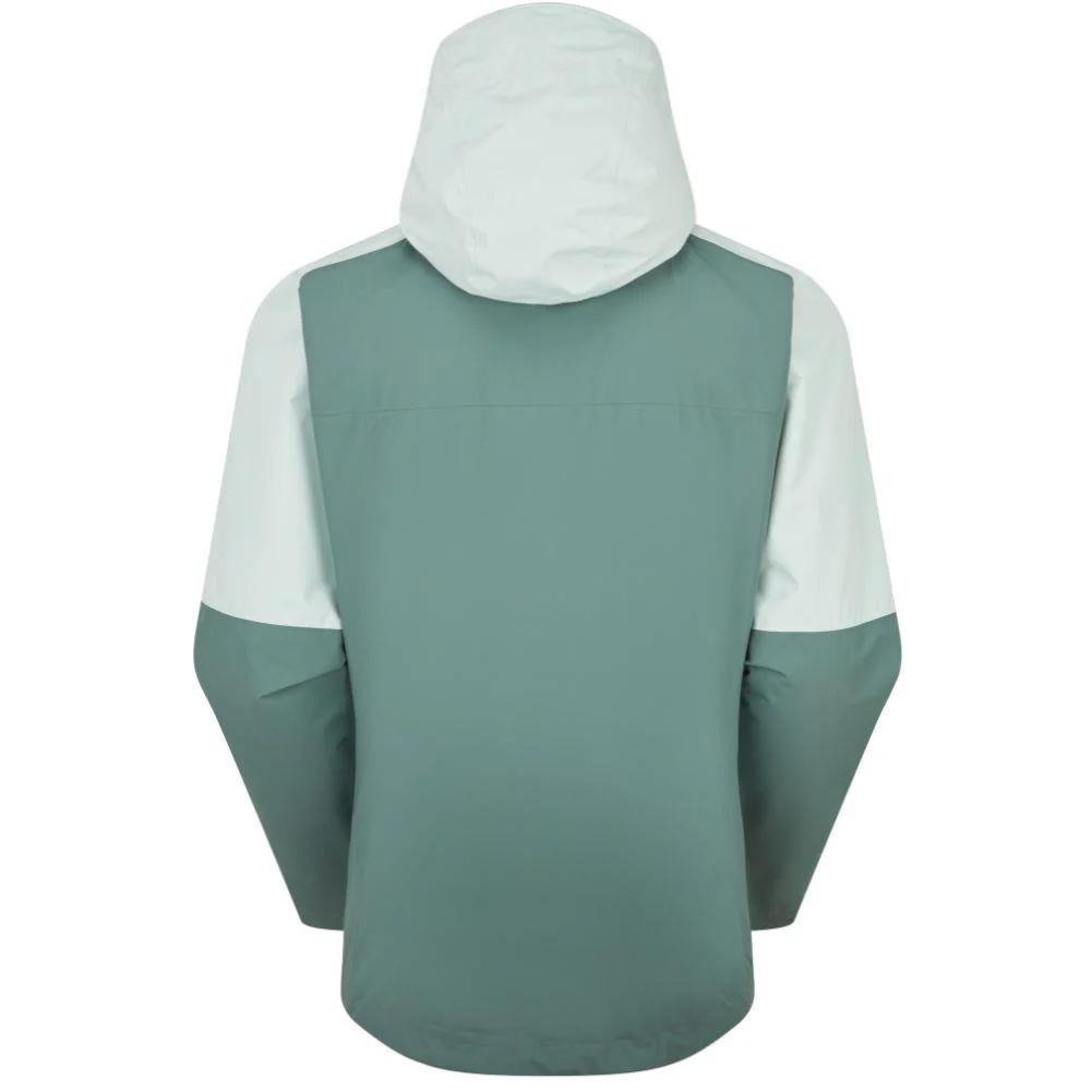 Rab Men's Downpour Waterproof Jacket (Cool Mint/Sage) - Image 2