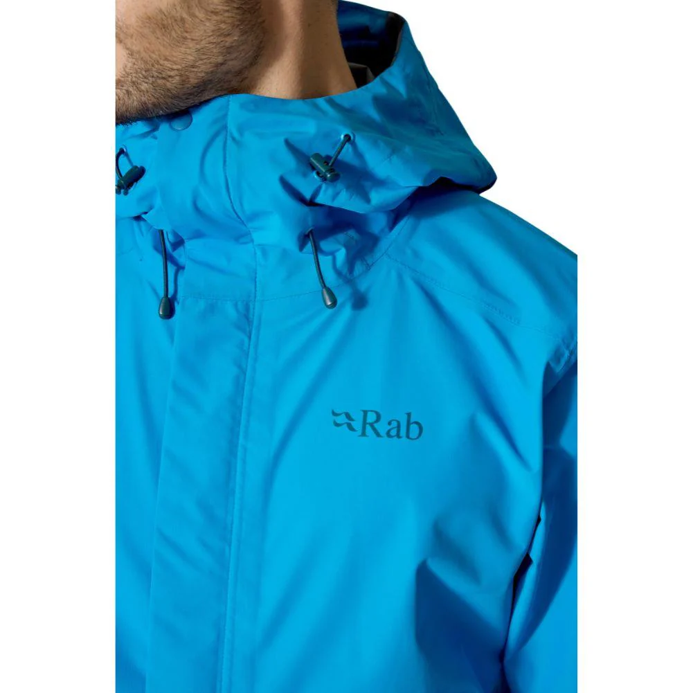 Rab Men's Downpour Waterproof Jacket (Maya Blue) - Image 6