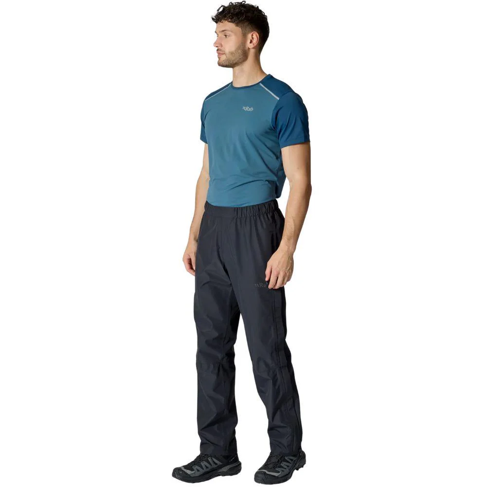 Rab Men's Downpour Waterproof Pants - Regular (Black) - Image 5