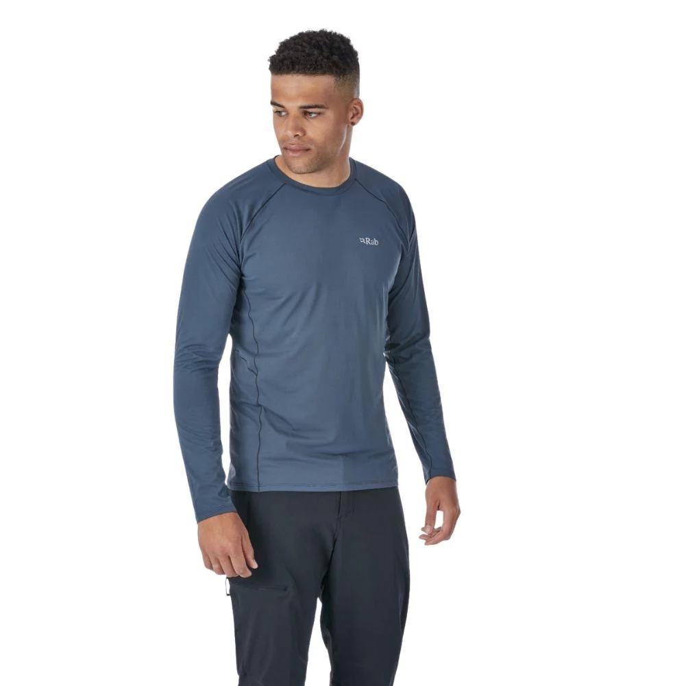 Rab Men's Force LS Tee (Steel) - Image 2